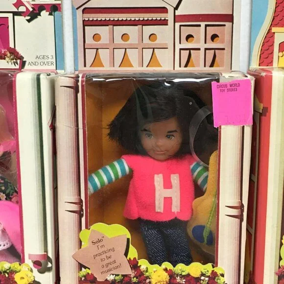 Lot of Nine (9) Vintage 1975 "Honey Hill Bunch" Dolls - by Mattel - Picture 8 of 13